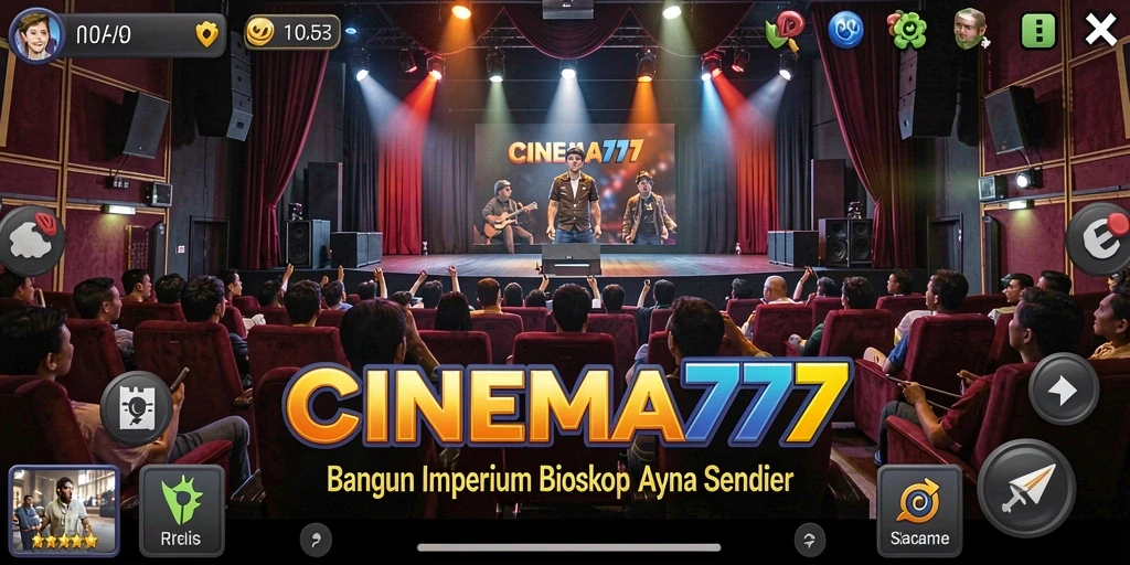 Tampilan gameplay CINEMA777 yang menarik dan penuh strategi Tycoon.