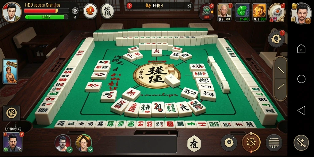 Tampilan gameplay H89 yang menarik saat bermain Mahjong.