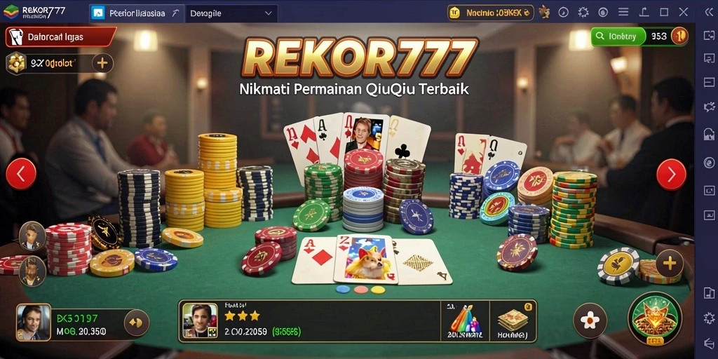 Screenshot gameplay QiuQiu yang seru di REKOR777.