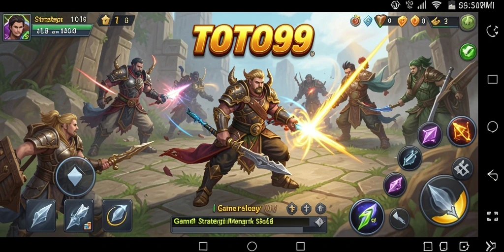 Tampilan gameplay menarik dari TOTO99 dengan elemen SLG yang mendebarkan.